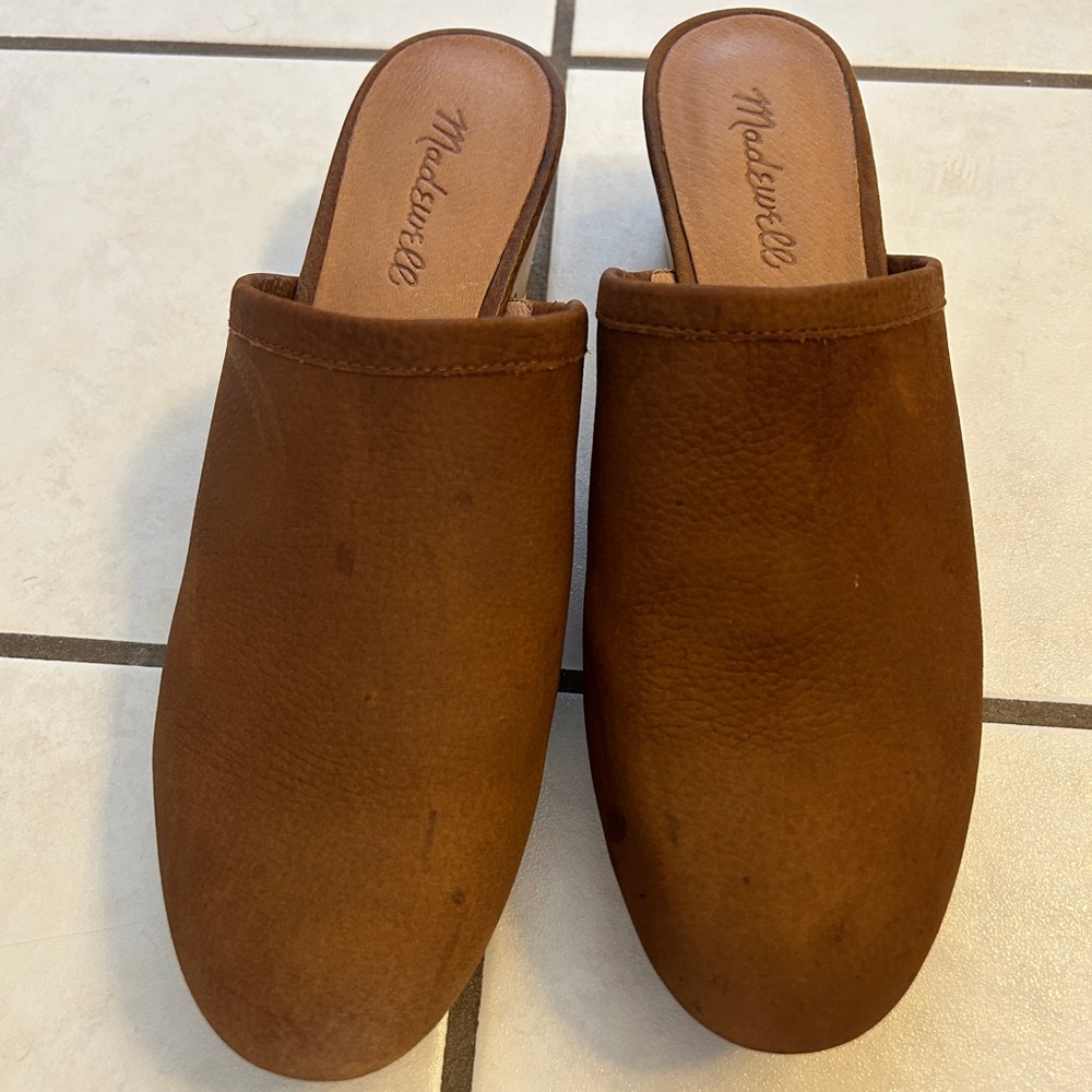 Madewell Brown Clogs